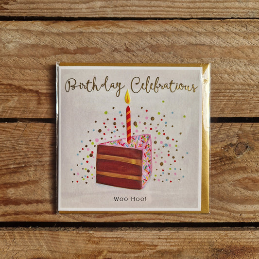 'Birthday Celebrations' Card