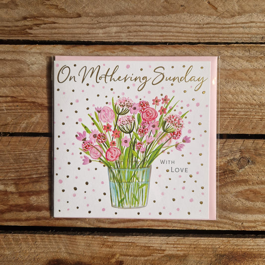 'Mother's Day Vase' Card