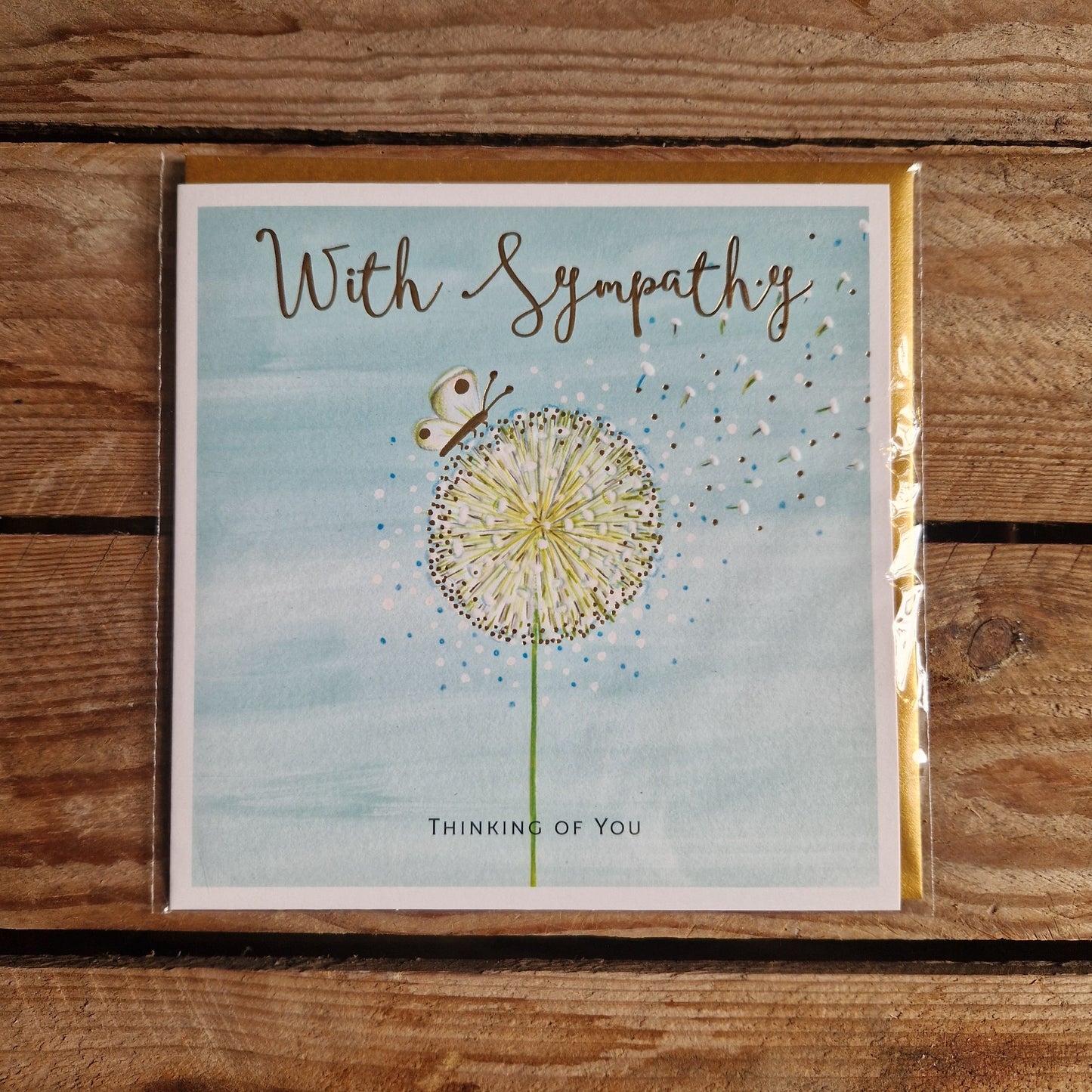 'With Sympathy' Card